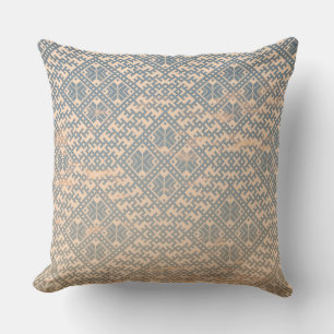 Nordic pastel traditional pattern design cushion