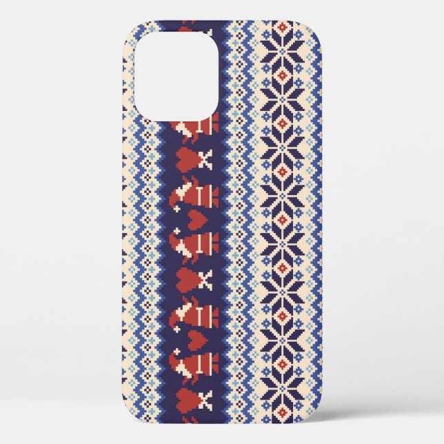 Nordic Pattern: Charming Illustration Case-Mate iPhone Case (Back)
