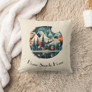Nordic Pines & Peaks, custom Cushion