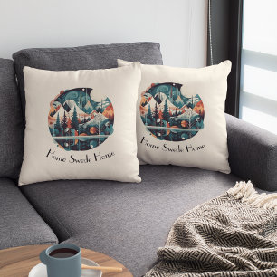 Nordic Pines & Peaks, custom Cushion