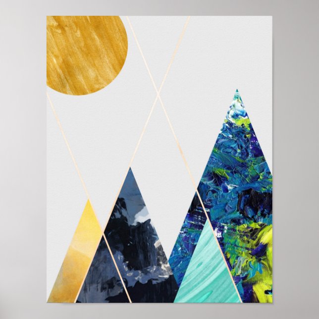 Nordic Poster, Nordic Wall Art, Scandinavian Art Poster (Front)