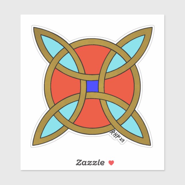 Nordic Protection from Witchcraft or Witch's Knot (Sheet)