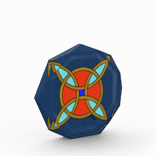 Nordic Protection from Witchcraft or Witch's Knot Photo Block