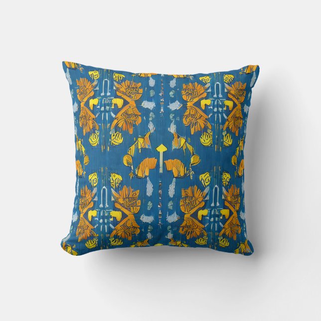 Nordic Reflections - An Ode to Svenskt Tenn Cushion (Front)