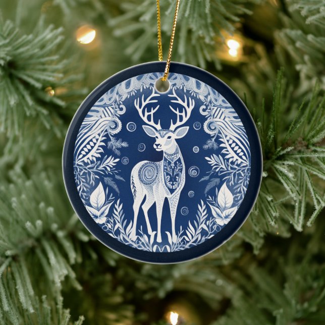 Nordic Reindeer Ornament (Tree)
