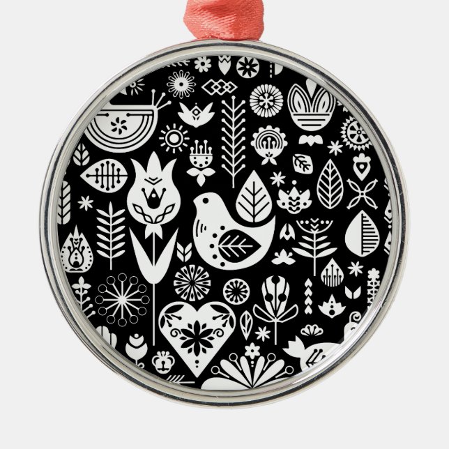 Nordic Scandinavian Christmas Decorations (Front)