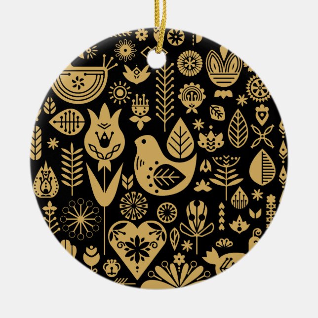 Nordic Scandinavian Christmas Decorations (Front)