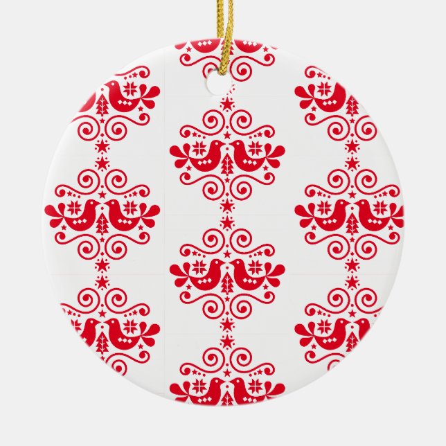 Nordic Scandinavian Christmas Decorations (Front)