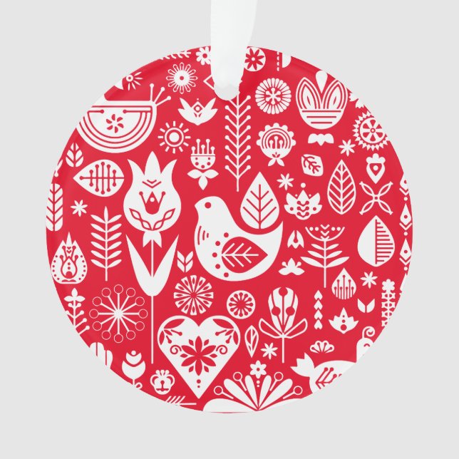 Nordic Scandinavian Christmas Decorations (Front)