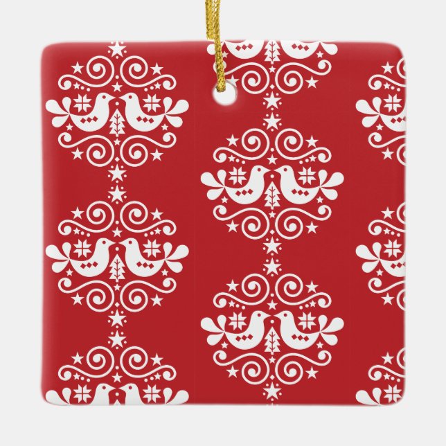 Nordic Scandinavian Christmas Decorations (Front)