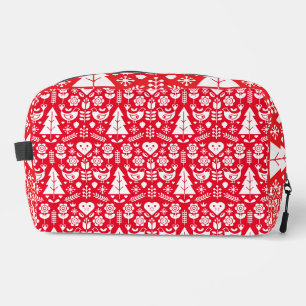 Nordic Scandinavian Christmas Decorations Dopp Kit