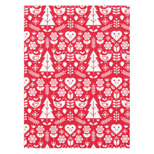 Nordic Scandinavian Christmas Decorations Tablecloth