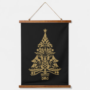 Nordic Scandinavian Christmas Tree Decorations Hanging Tapestry