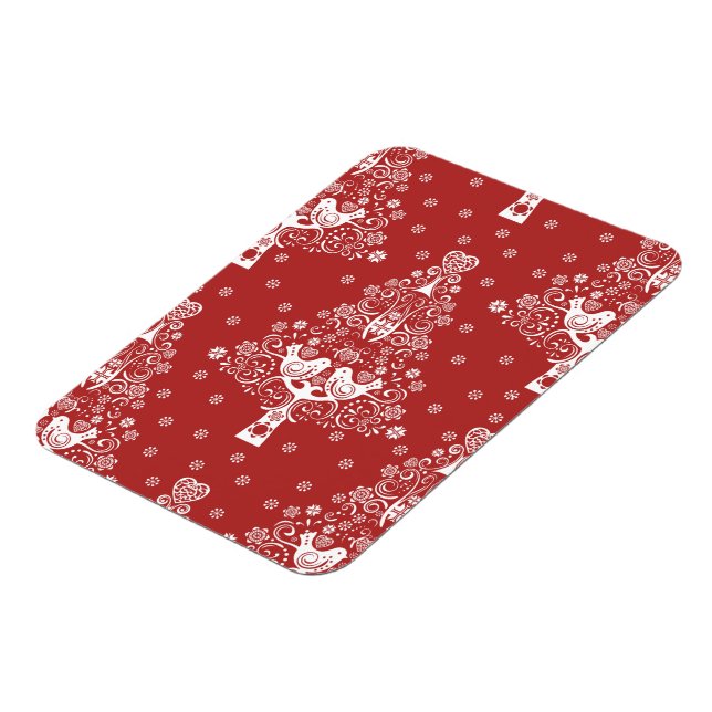 Nordic Scandinavian Christmas Tree Magic Magnet (Left Side)