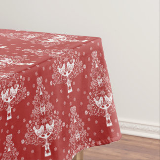 Nordic Scandinavian Christmas Tree Magic Tablecloth