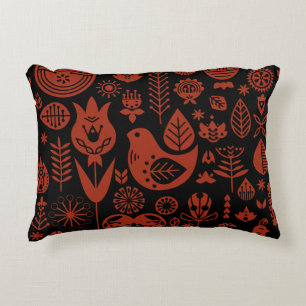 Nordic Scandinavian Folk Pattern Art Decorative Cushion
