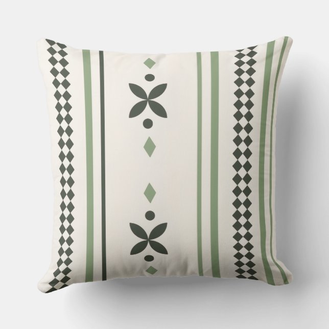 Nordic Stripe Garden Cushion (Back)