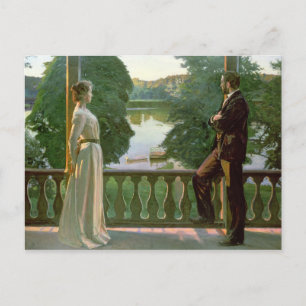 Nordic Summer Evening, 1899-1900 Postcard