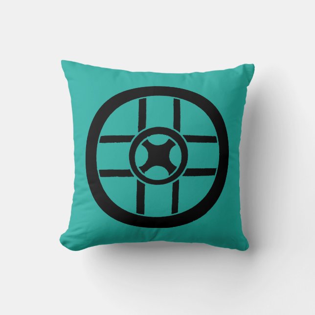 Nordic Symbol: Wheel Cross Cushion (Front)