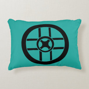 Nordic Symbol: Wheel Cross Decorative Cushion