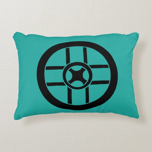 Nordic Symbol: Wheel Cross Decorative Cushion (Front)