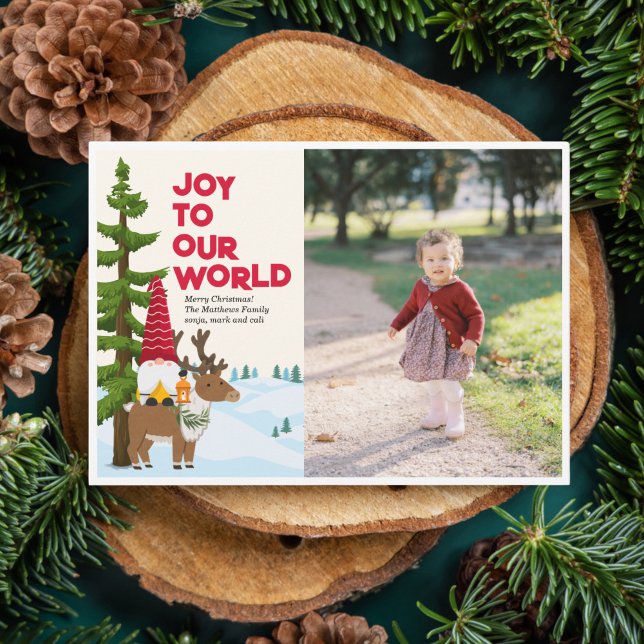 Nordic Trek Flat Holiday Card (Creator Uploaded)