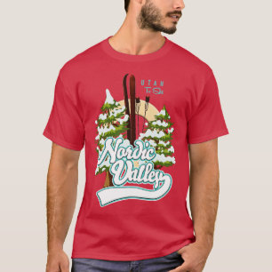Nordic Valley Utah Ski T-Shirt