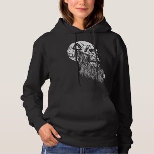 Nordic Viking Skull Celtic Nordmann Hoodie