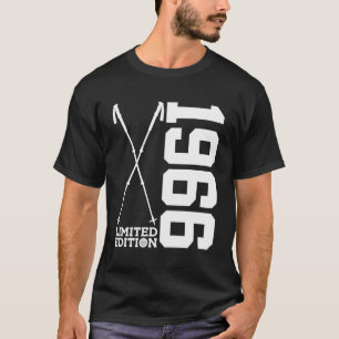 Nordic Walking 1966 Hiking 57Th Birthday T-Shirt
