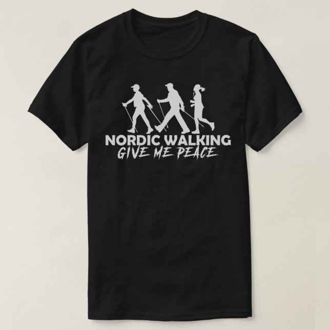 Nordic Walking 1 T-Shirt (Design Front)
