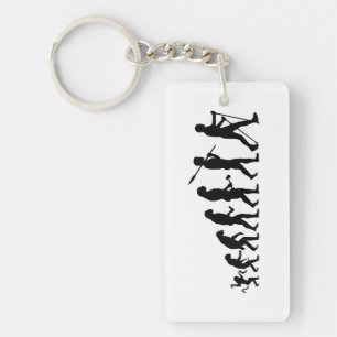 Nordic Walking Evolutionstheorie des Gehens Key Ring