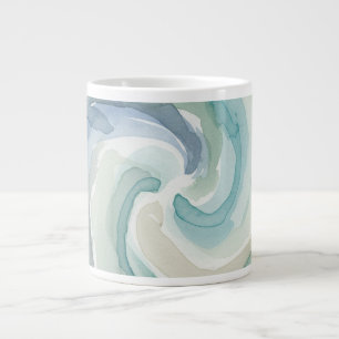 Nordic watercolor Jumbo Mug