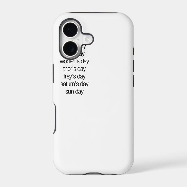 nordic week iphone 5 case (Back)