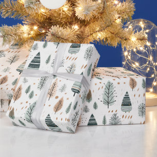 Nordic Winter Hygge Christmas Wrapping Paper