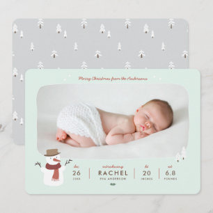 Nordic Winter New Baby First Christmas Holiday