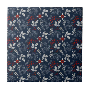 Nordic Winter Seamless Pattern Tile