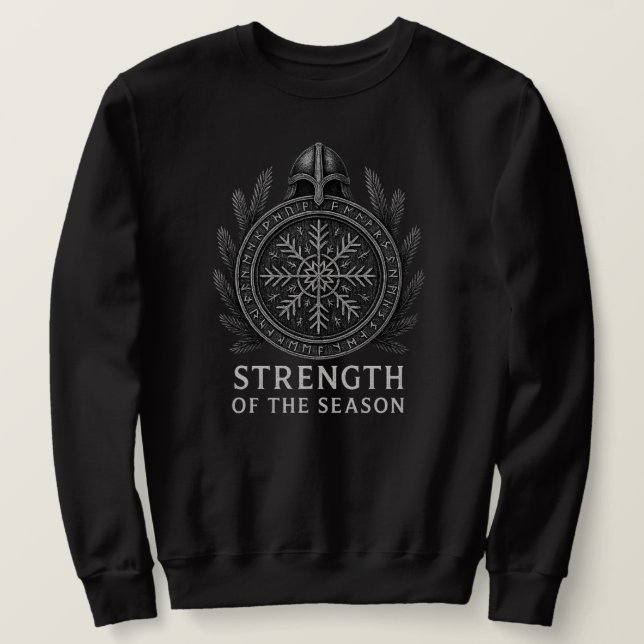 Nordic Winter Strength Sweatshirt (Design Front)