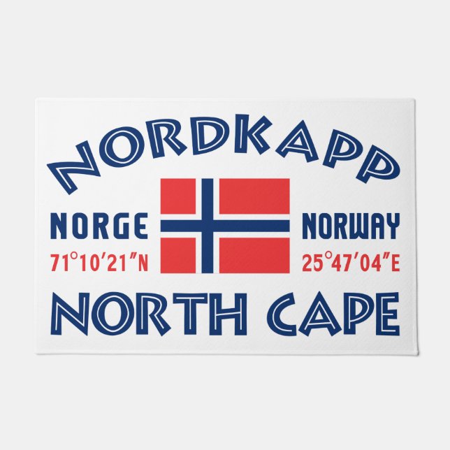 NORDKAPP Norway doormats (Front)