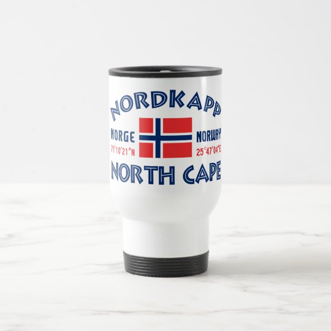 NORDKAPP Norway mugs (Center)