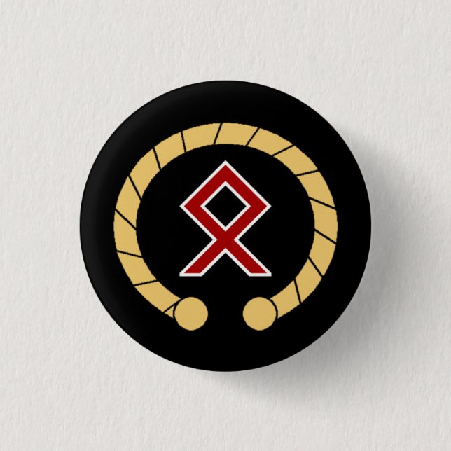 NordoCeltic Badge - Torc & Rune (Front)