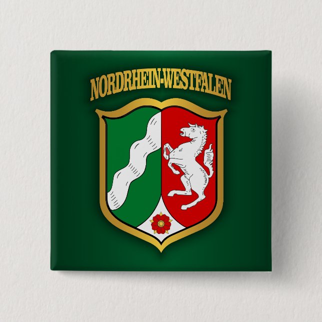 Nordrhein-Westfalen COA 15 Cm Square Badge (Front)