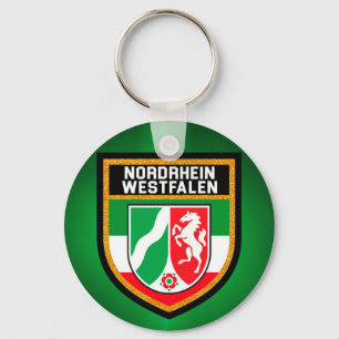 Nordrhein-Westfalen Flag Key Ring