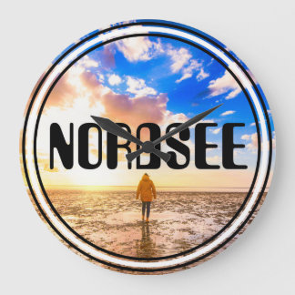 Nordsee Uhr Large Clock