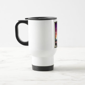 Norðurland eystra Iceland travel poster Mug