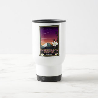 Norðurland vestra Iceland travel poster Mug