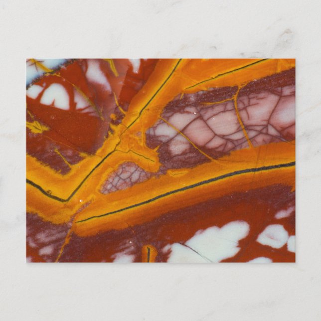 Noreena Jasper Rock Slab Postcard (Front)