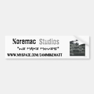 Noremac Studios bumper stickers