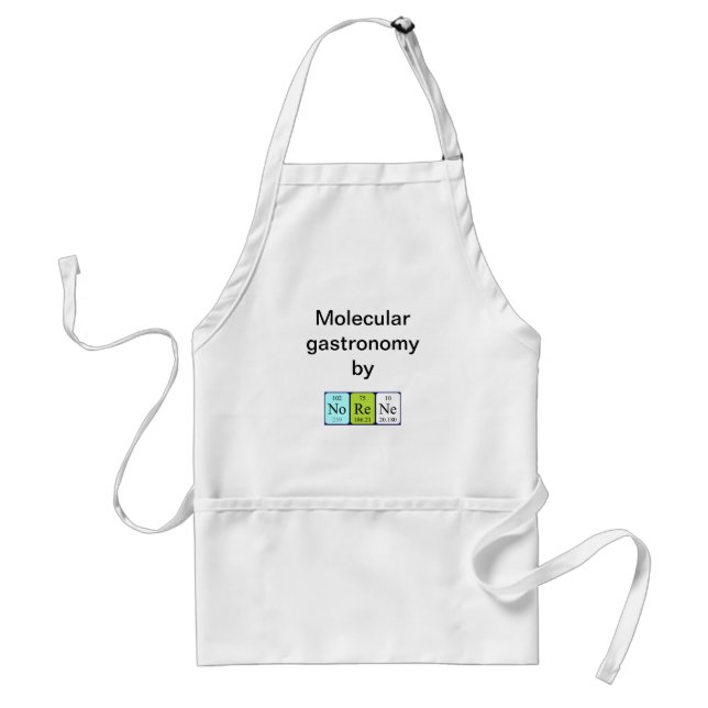 Norene periodic table name apron (Front)
