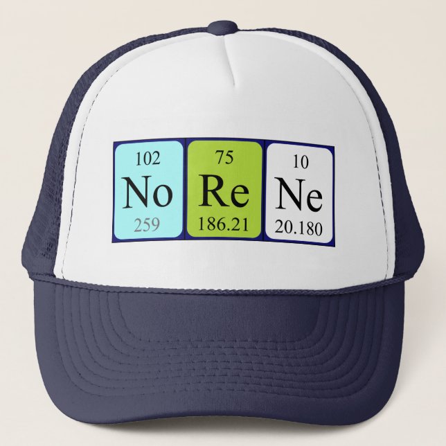 Norene periodic table name hat (Front)