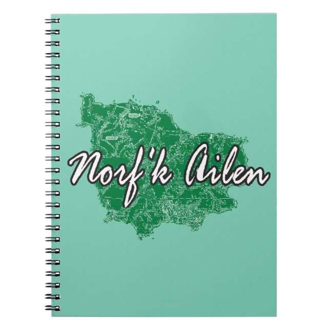 Norf'k Ailen Notebook (Front)